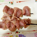 砂肝の串焼き　焼鳥